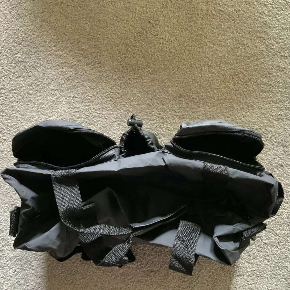 TV Guide Logoed Black Duffel Bag. NWOT